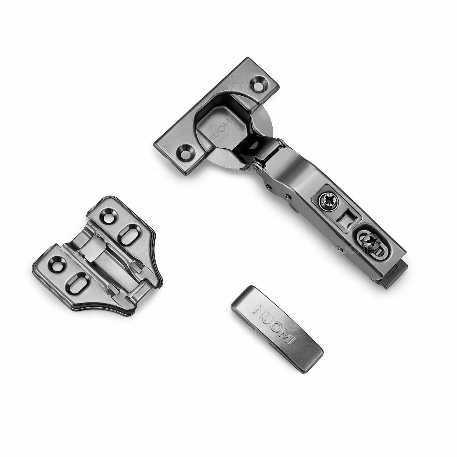 Luxuriance series small angle two section force buffering hinge full overlay 1