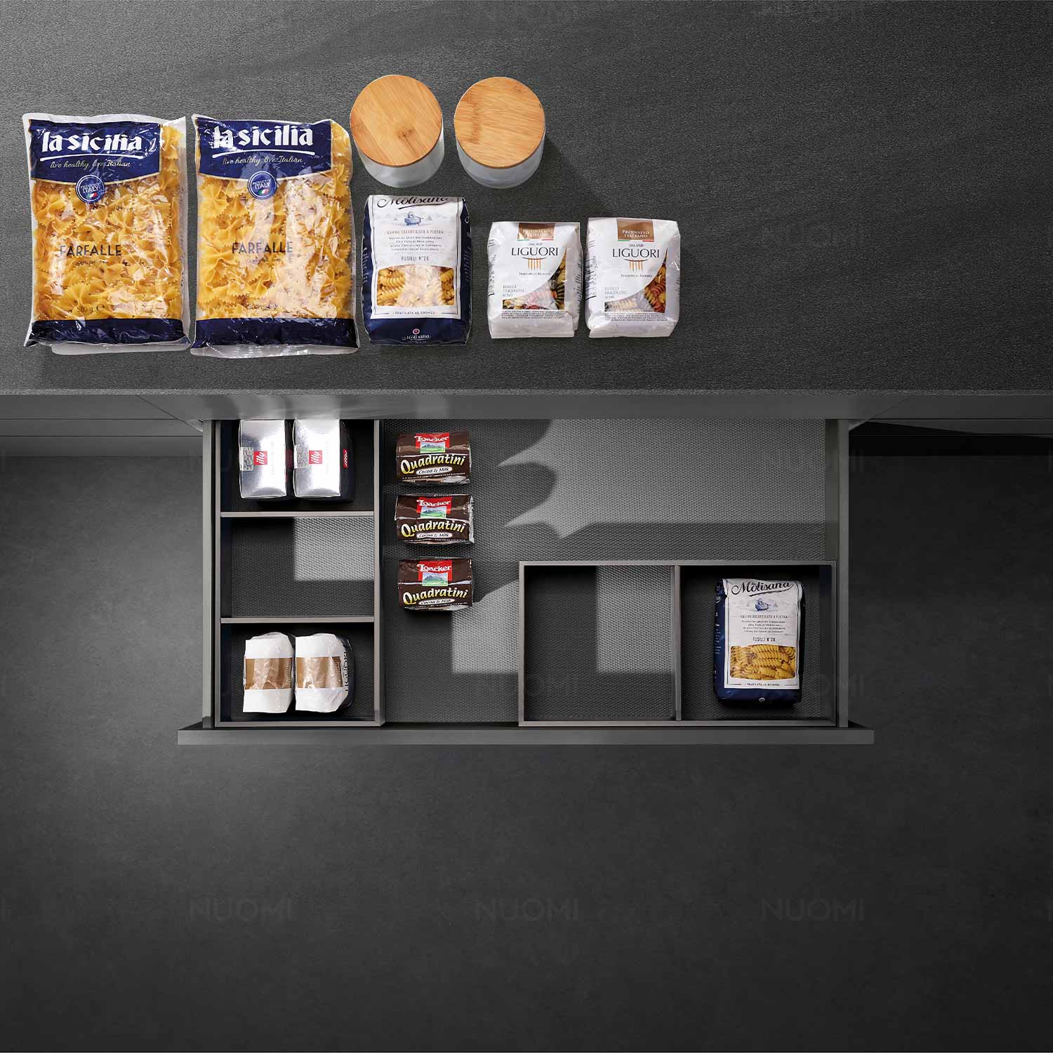 Simple series separator of high drawer box 5