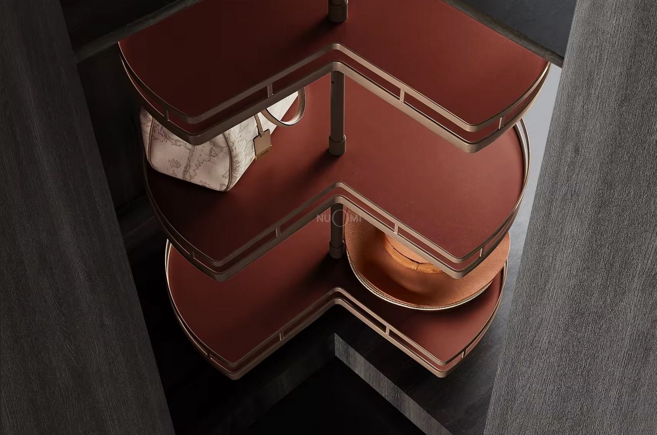 Ralphie Series 360 Three Tier Roatable Corner Shelf 32