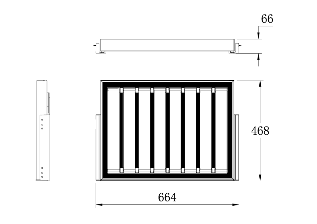 Ralphie soft close trousers rack 664