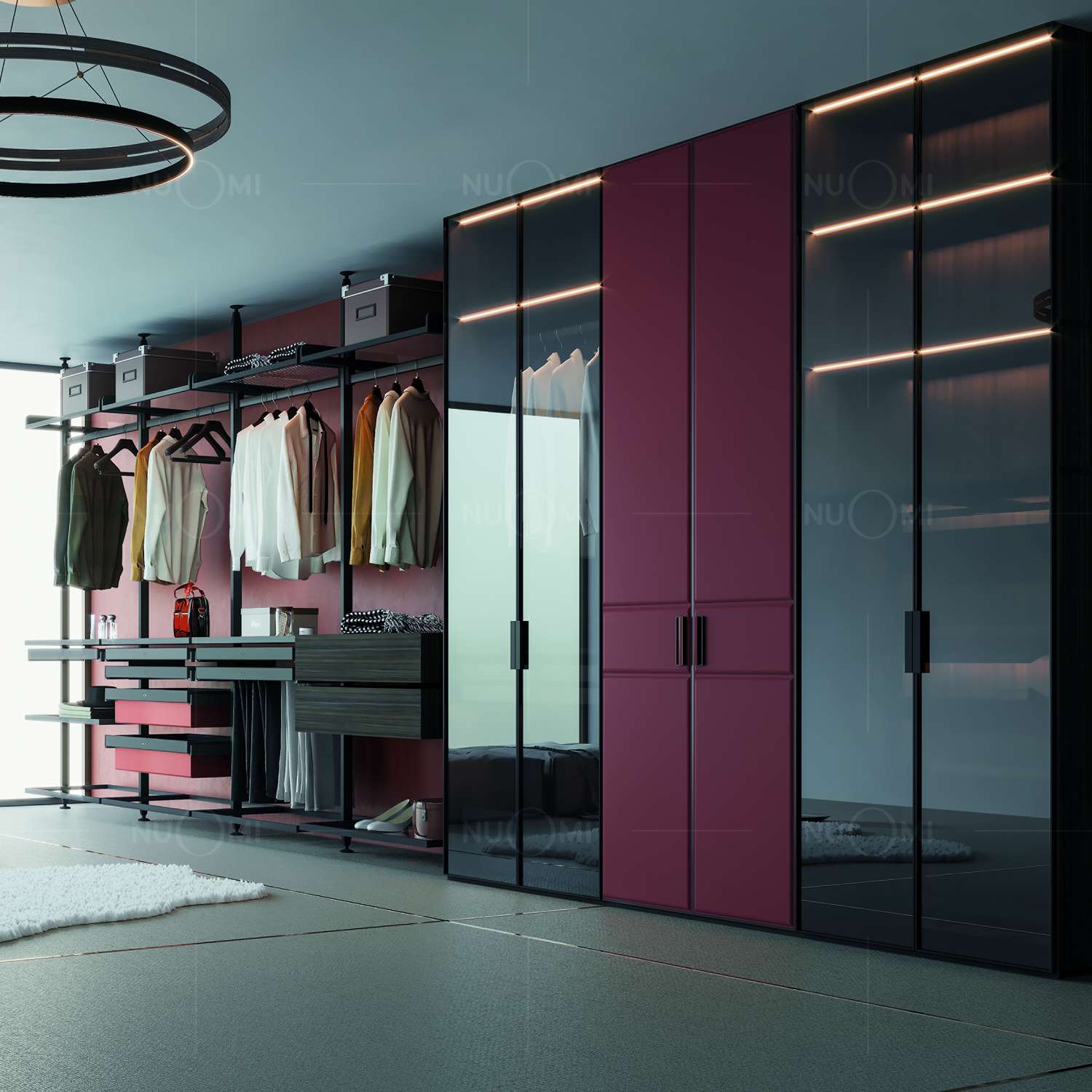 Pillar type closet 4